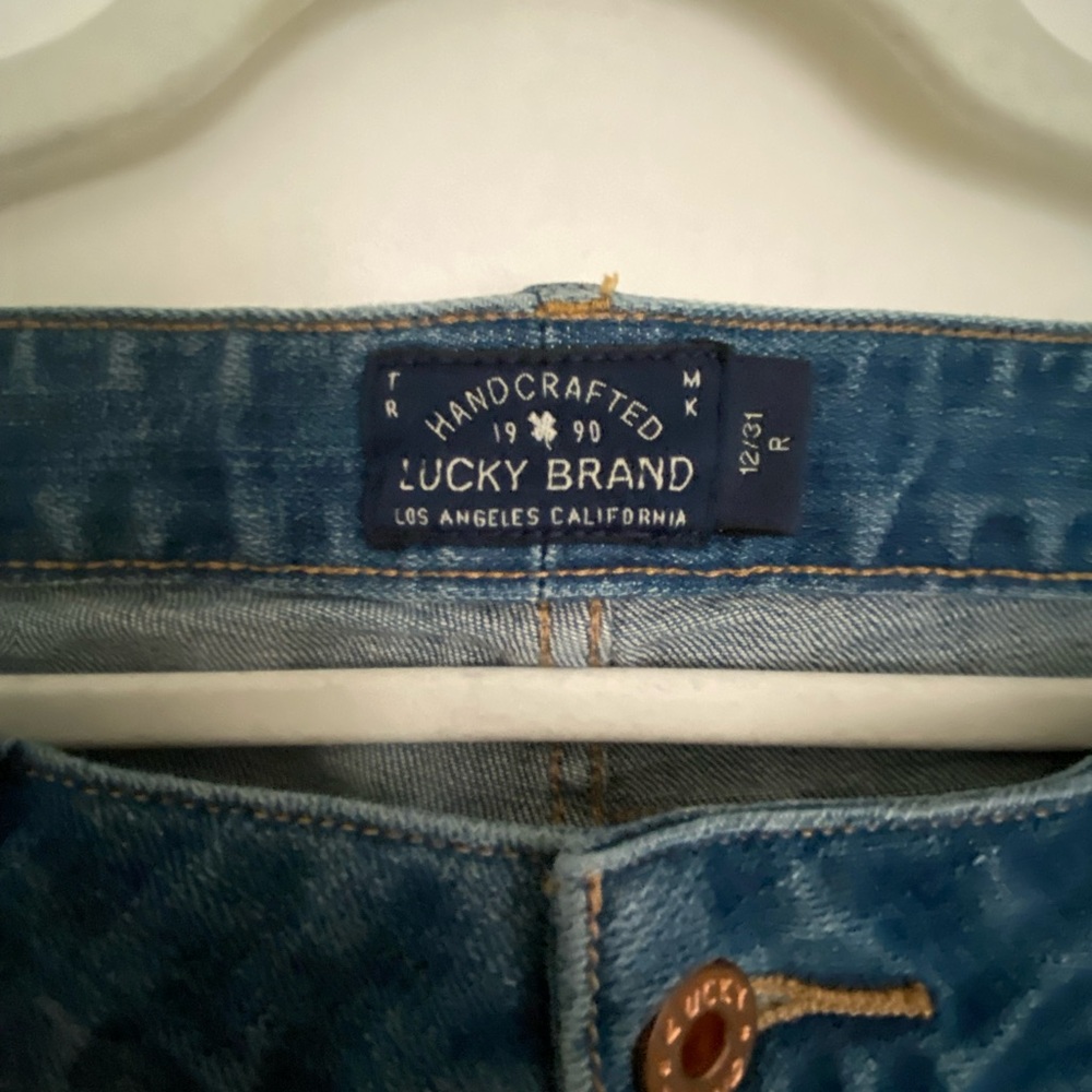 Lucky Brand Women's Blue Jeans Size 12/31 R - Picture 2 of 8
